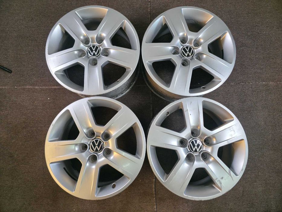 4 Jante Aliaj 5x112 16'' OEM VW Golf Passat Caddy Touran Sharan Tiguan / Skoda Octavia Superb Yeti Karoq