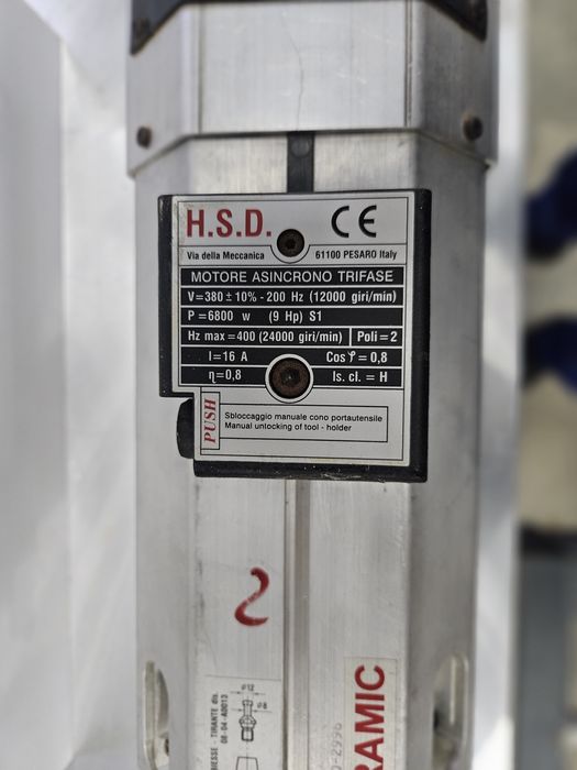 2 броя H.S.D. италиански мотора шпиндела