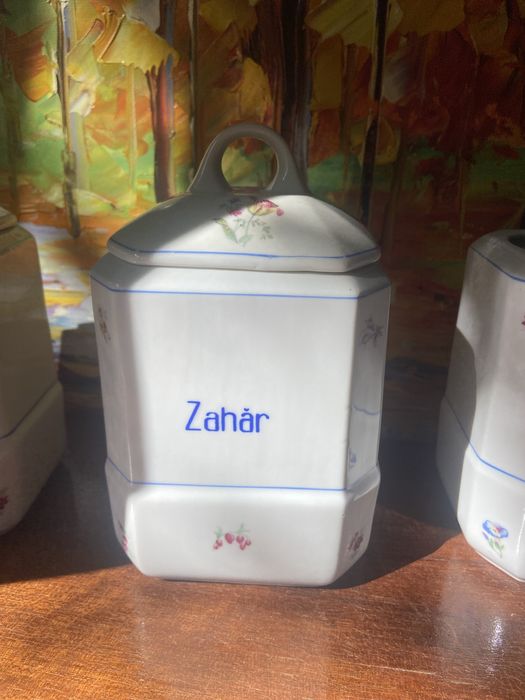 Recipiente vintage pentru condimente