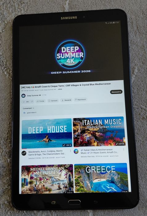 Tableta Samsung Tab A model SM T585 2GB/16GB sim 4G