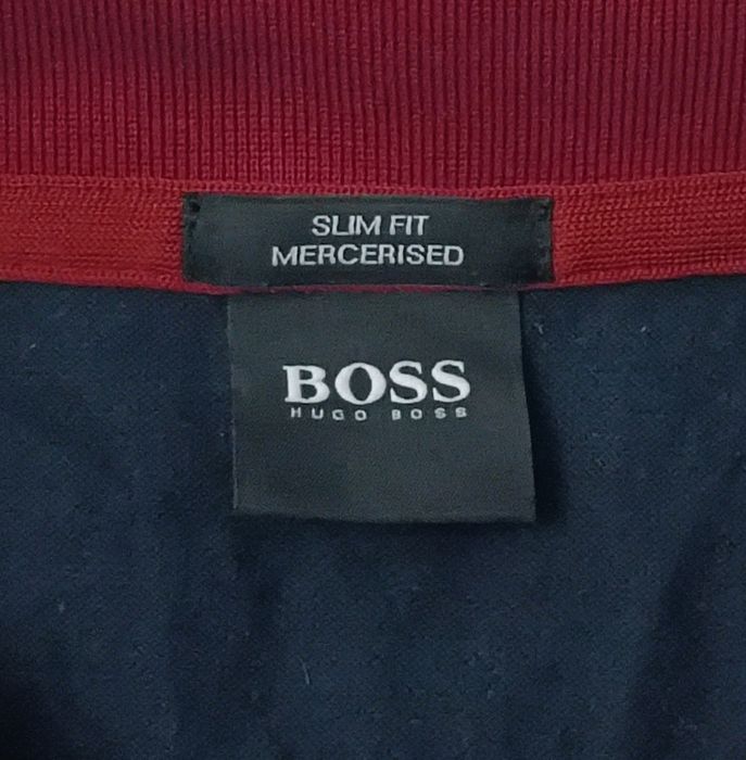 Hugo Boss Polo Shirt оригинална тениска XL Бос памучна поло фланелка