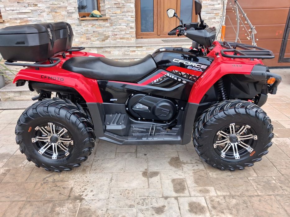 ATV CF MOTO 520L ‼️ 300km ‼️ servo CA NOU ( nu linhai can am suzuki tgb