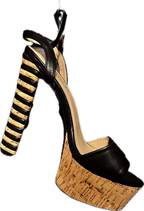 Летни сандали с висок ток Botinelli