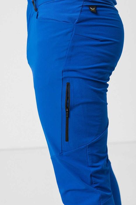 Pantaloni tura SALEWA Durastrech, masura 48, noi, munte, ortovox, salewa,la sportiva