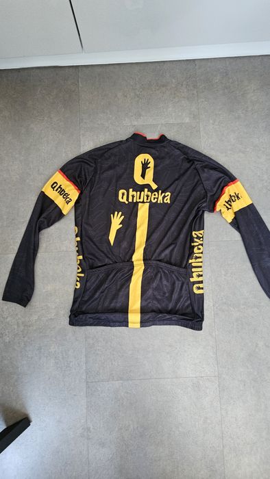 Вело джърси с дълъг ръкав (Orbea / Qhubeka) – Размер XL