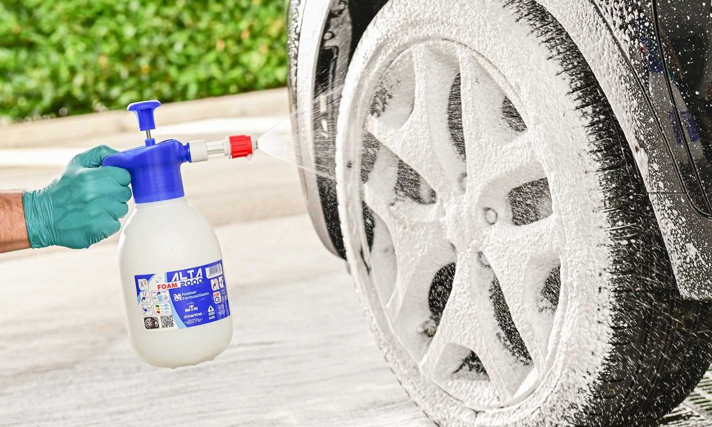 Pompa spuma activa.Efect frisca groasa.Pompa manuala spuma.