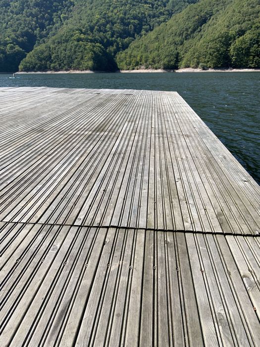 Vand/Schimb Ponton inox 26 mp cu barca sau skijet