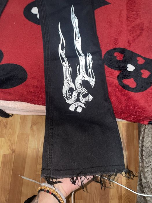 Blugi Flared Black ( Hellstar )