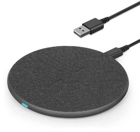 Безжично зарядно AGPTEK TS02C, 15W, Qi-сертифицирано