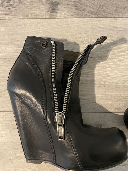 Botine Rick Owens negre 35/36