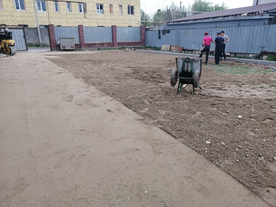 Укладка асфальта. Ямочные работы. Асфальт