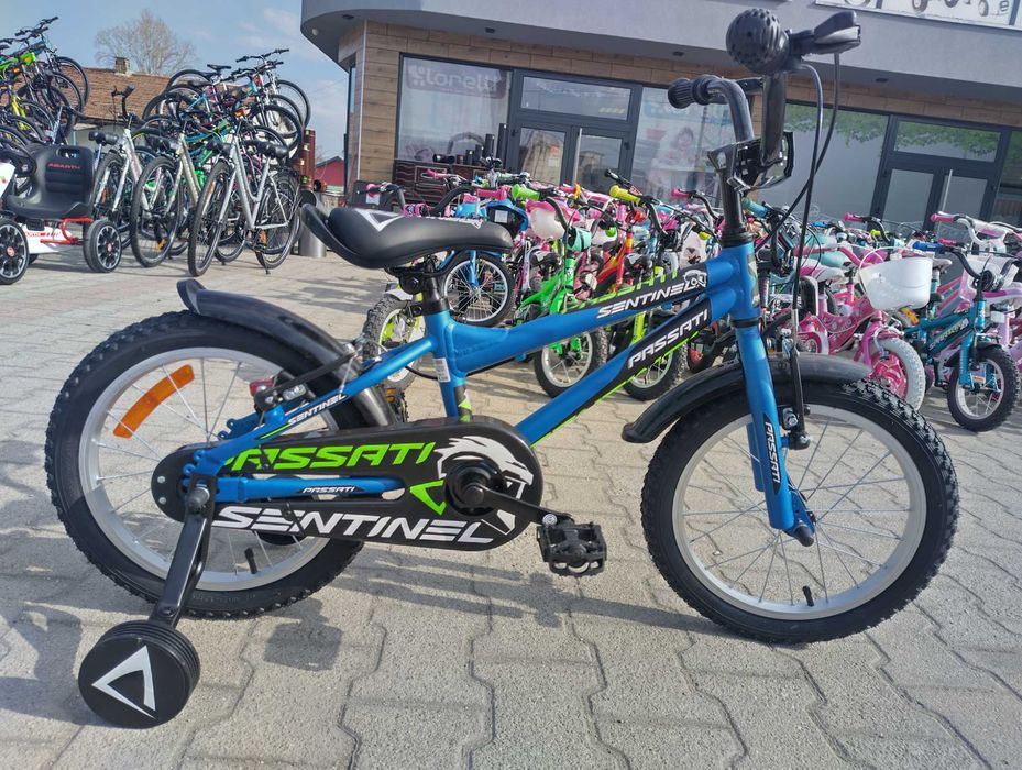 PASSATI Алуминиев велосипед 16" SENTINEL син
