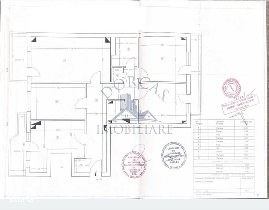 Apartament 4 camere decomandat  si parcare, A.I. Cuza