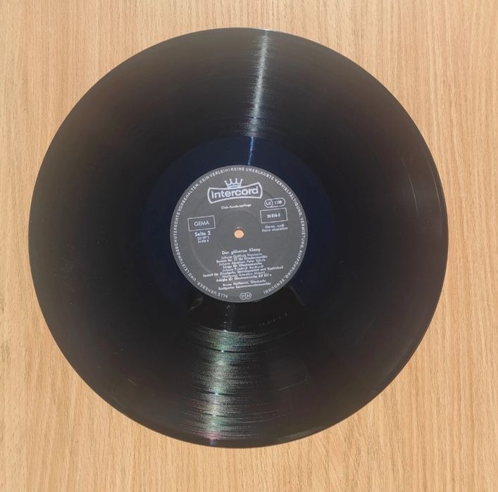 Bruno Hoffmann – Der Gläserne Klang LP 1979 Intercord Glass Harp