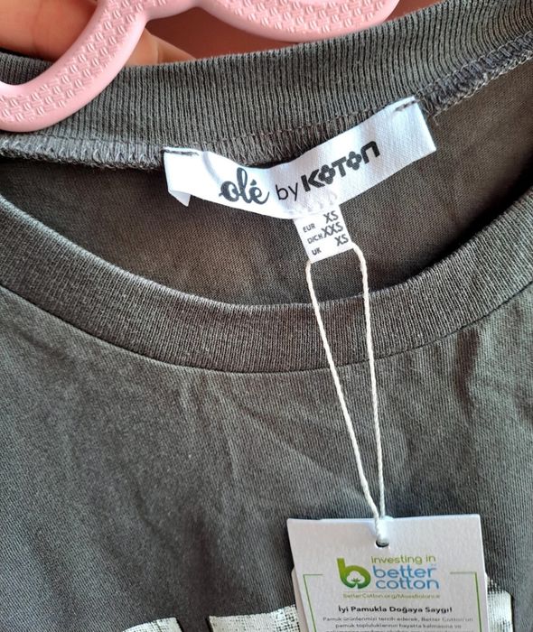 Tricou nou cu etichetă KOTON mărime xs