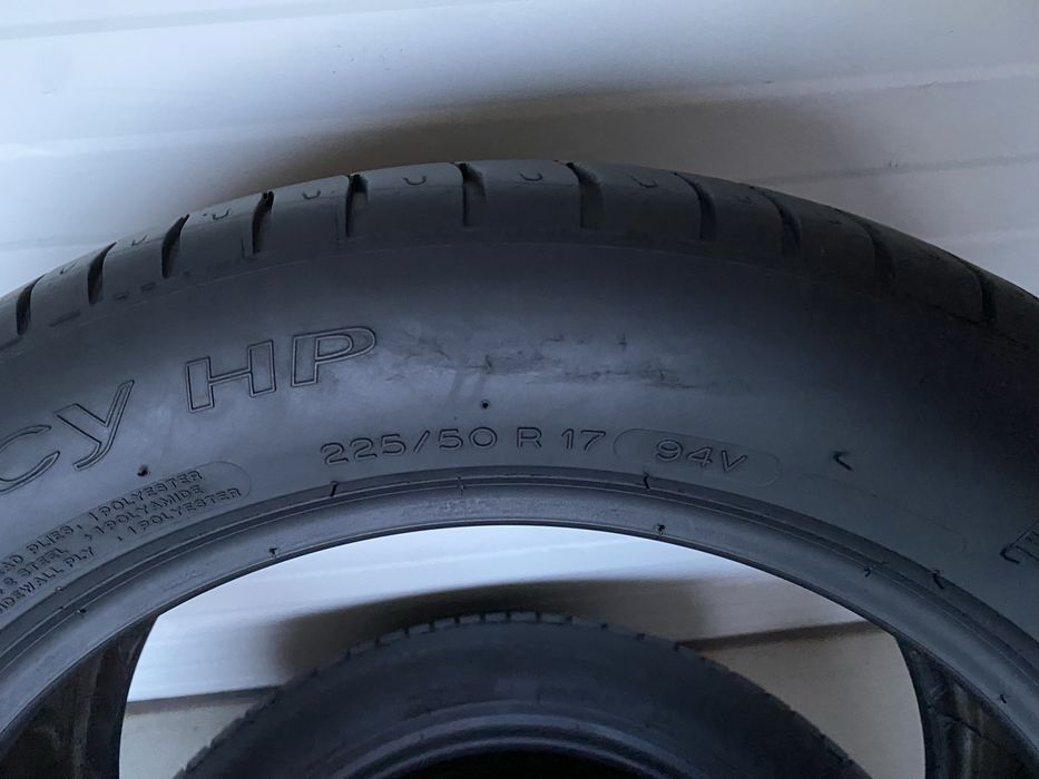 2бр летни гуми 225/50/17/Michelin Primacy HP/dot2014/5.5мм грайфер