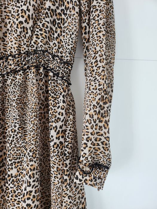 Rochie Top Secret  Animal print midi