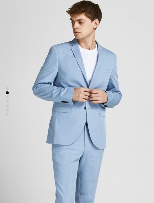 Sacou Premium by Jack and Jones 56 nou bleu ciel
