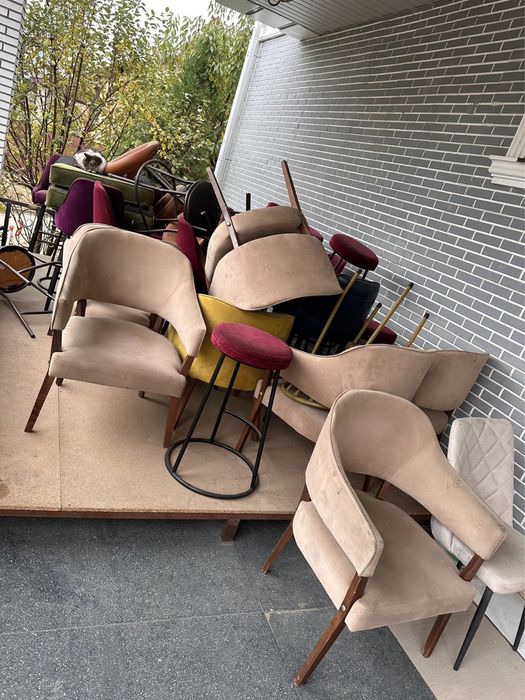 Обороудование для общепита , кресло , столы , мтулья