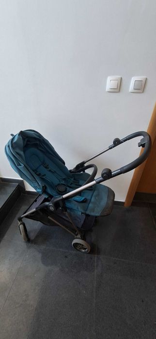 Cybex Melio с бебешки кош и аксесоари