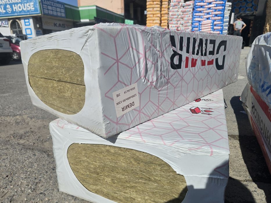 Bazzaltviy vata toshdan tayyorlangan sfatli ishlab chiqarilgan qattiq