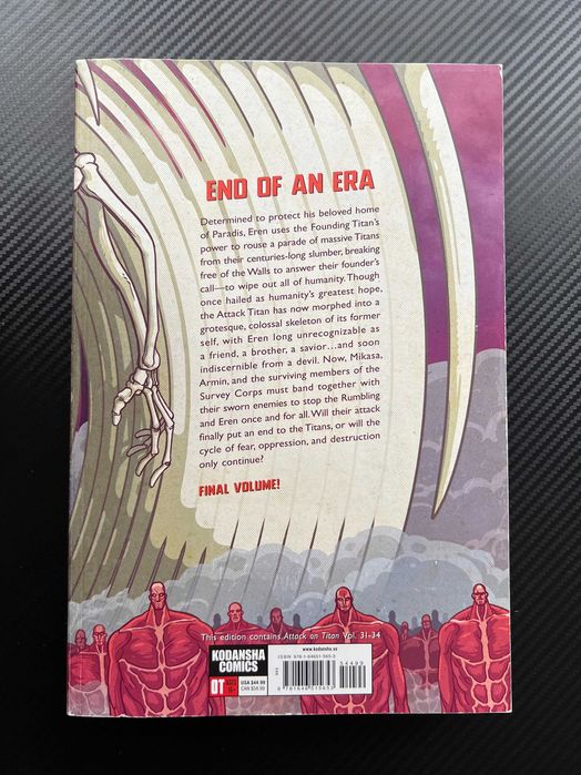 Манга Attack On Titan Colossal Edition 7