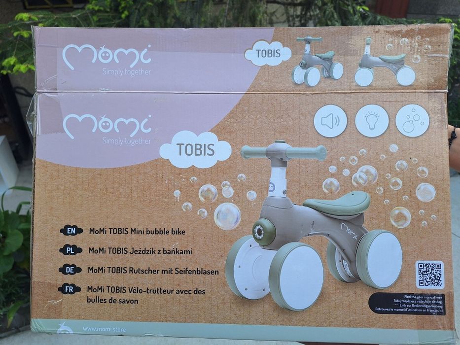 Колело Momi Tobis mini bubble bike