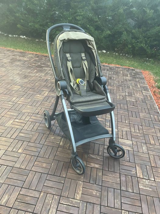 Set complet GB Goodbaby – cărucior + scoică auto + bază ISOFIX