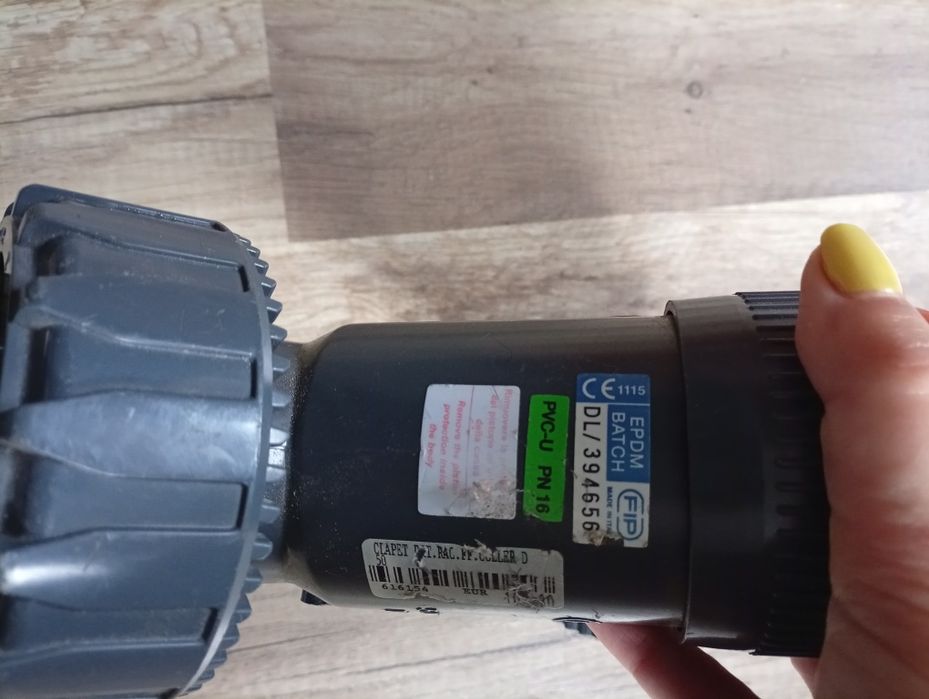 PVC възвратен клапан У образен метод ф50