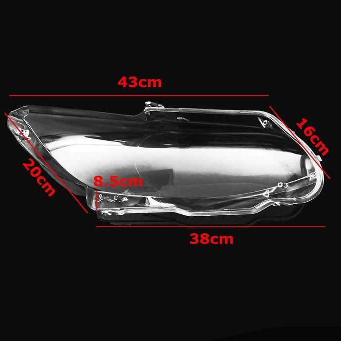 Set 2 Sticle Faruri Sticla Far BMW Seria 3 E92 E93 Xenon Non-Facelift