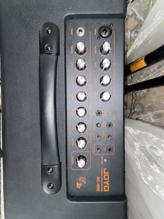 Гитара Ramis RA-C07 + Комбоусилитель Joyo AC-40S + Микрофон