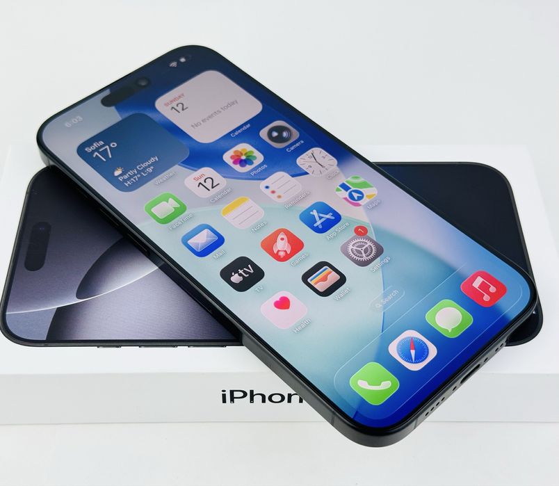 Apple iPhone 16 Pro Max 256GB Black Titanium 97% Батерия! Гаранция!