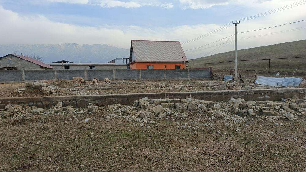 Участок+ фундамент