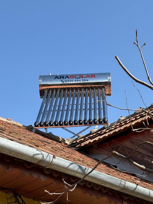 Panouri solare apă caldă menajeră vindem și montăm 100L 120L 150L 200L