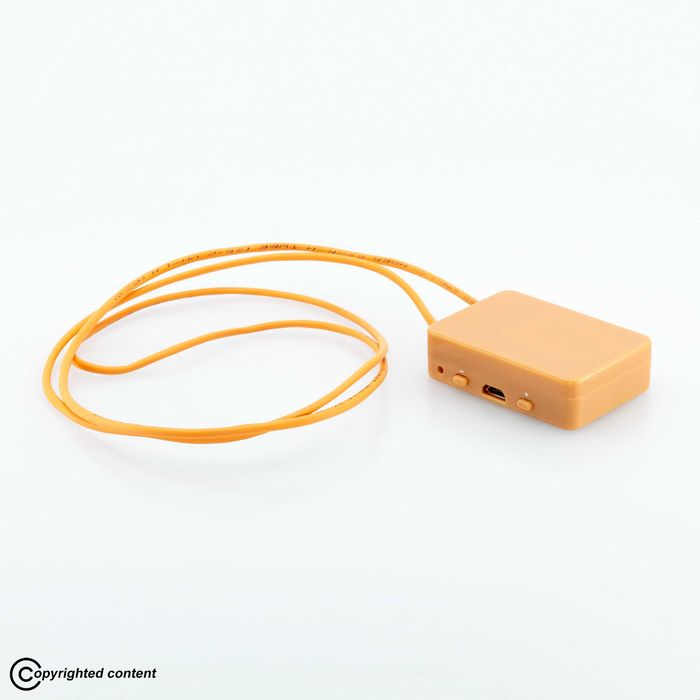 Cutiuta GSM cu Microvibratii - Colier cu casca de copiat tip Magnet - Fara Bluetooth!