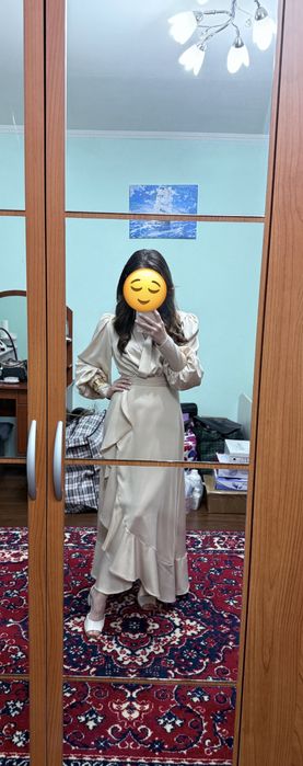 Платье вечернее щелк