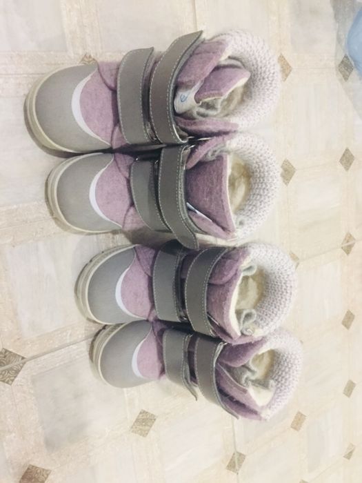 Зимние сапожки для девочек размер 24