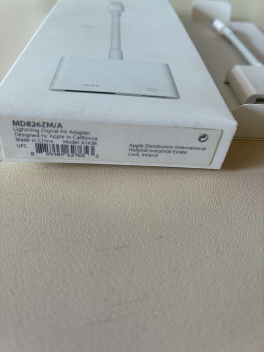 Адаптер Apple lightning HDMI оригинален