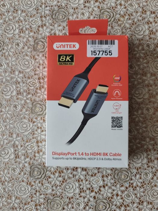 Продавам видео кабел - Unitek V1610A01.