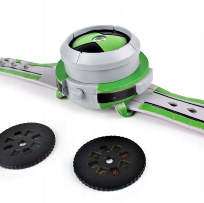 OMNITRIX Ceas proiector Ben10, jucarie interactiva, 2 carduri, 21x5.5x4cm