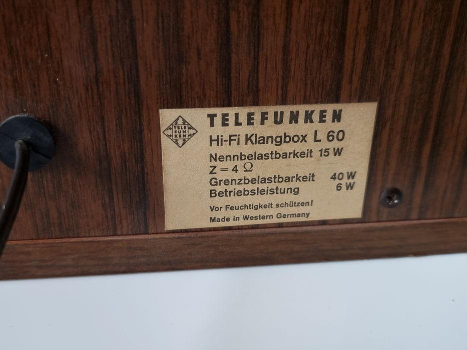 Тонколони Telefunken L60
