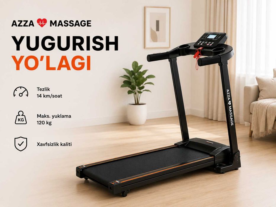 Uyingizda yugurish yo'lagi bilan o'z fitness zalingizni yarating