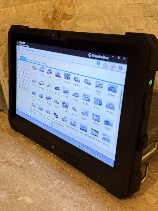 TABLETA DELL RUGGED 7212 Profesionala Diagnoza Auto Camioane Tester