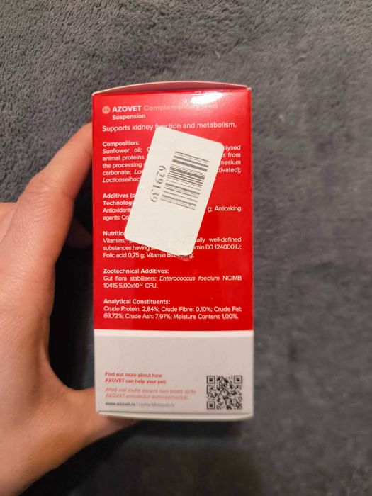 Azovet Liquid, functia renala pisici si caini