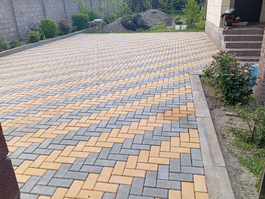 Брусчатка  Кирпич