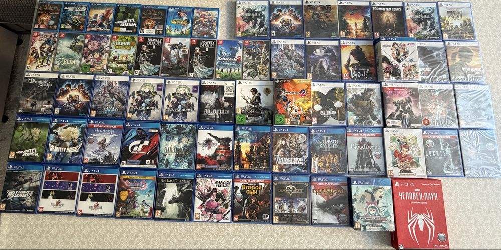 Продаю игры Playstation 4, PS5, NINTENDO Switch, PS VITA, PS, Нинтендо