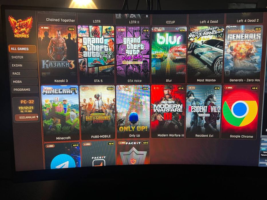 Game kompyuter komplekt