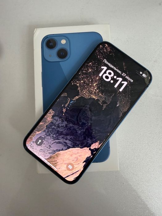 Iphone 13 256gb. Не был в ремонте, нету царапин, всё идеально работает