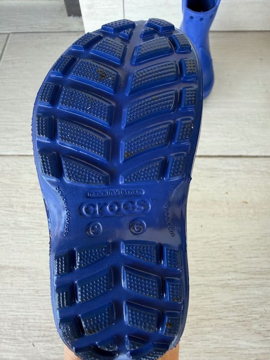 Cizme ploaie Crocs, folosit, 22/23