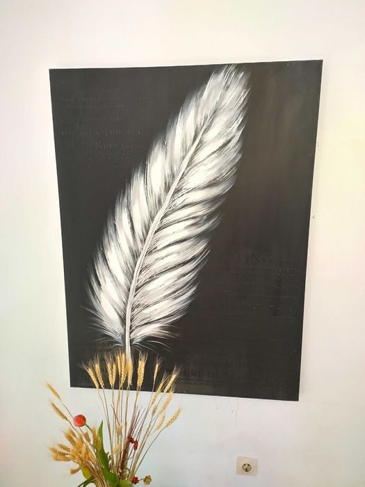 Картина Feather 90x120см